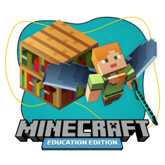 Minecraft Education - КИБЕРшкола программирования для детей, компьютерные курсы для школьников, начинающих и подростков - KIBERone г. Бибирево