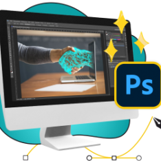 Волшебный Photoshop - КИБЕРшкола программирования для детей, компьютерные курсы для школьников, начинающих и подростков - KIBERone г. Бибирево