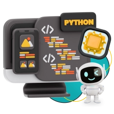 Мой первый сайт с мозгами: Python + AI - КИБЕРшкола программирования для детей, компьютерные курсы для школьников, начинающих и подростков - KIBERone г. Бибирево