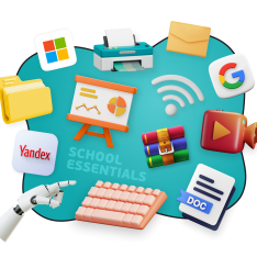 Цифровая база для школьника - КИБЕРшкола программирования для детей, компьютерные курсы для школьников, начинающих и подростков - KIBERone г. Бибирево