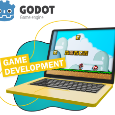 Godot.  Основа создания легендарных игр - КИБЕРшкола программирования для детей, компьютерные курсы для школьников, начинающих и подростков - KIBERone г. Бибирево