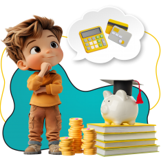 Финансовый интеллект вместе KIBERone - КИБЕРшкола программирования для детей, компьютерные курсы для школьников, начинающих и подростков - KIBERone г. Бибирево