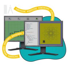 Исполнители чертежник и черепашка - КИБЕРшкола программирования для детей, компьютерные курсы для школьников, начинающих и подростков - KIBERone г. Бибирево
