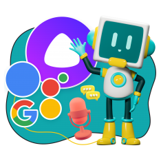 Голосовой помощник Алиса - КИБЕРшкола программирования для детей, компьютерные курсы для школьников, начинающих и подростков - KIBERone г. Бибирево